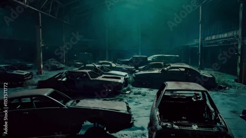 cars in the lot terror parking horror
