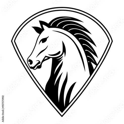 horse head silhouette