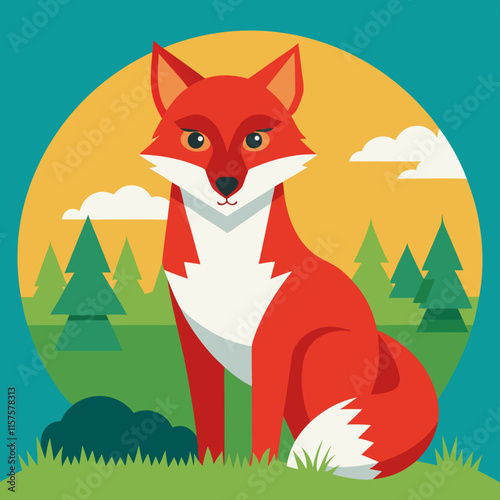 fox in the forest