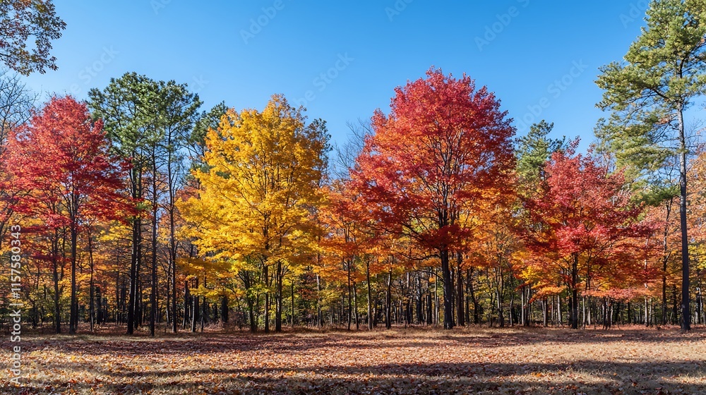 Fototapeta premium autumn in the forest