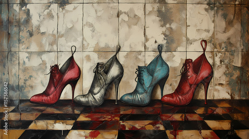 ..con le scarpe tutte rotte. Epiphany. Illustration photo