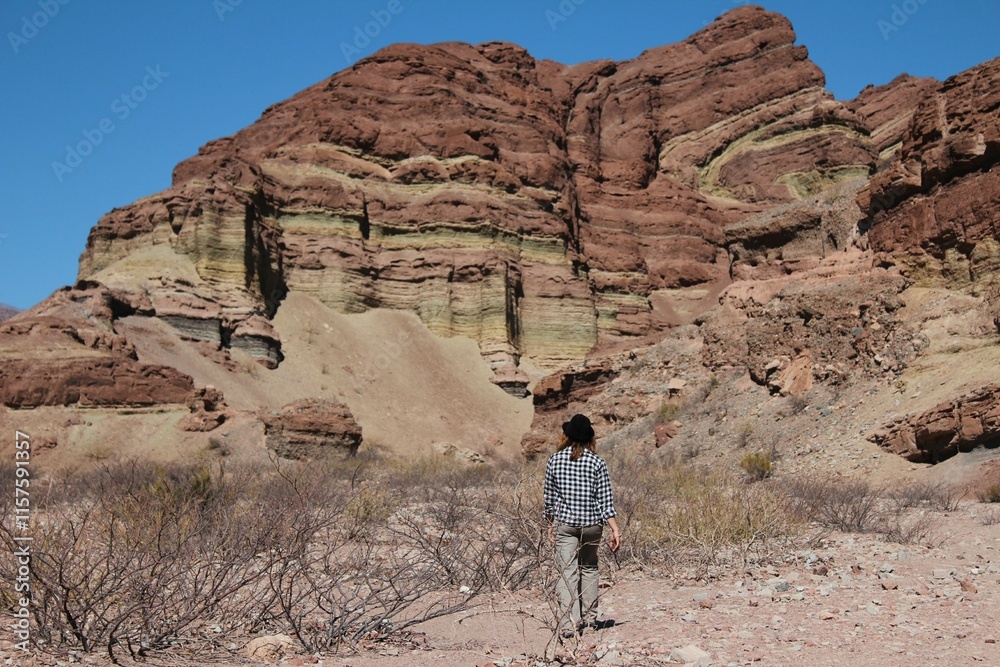 quebrada de las conchas, norte da argentina, na rota 68 que liga salta a cafayate quebrada de las conchas, norte da argentina, na rota 68 que liga salta a cafayate