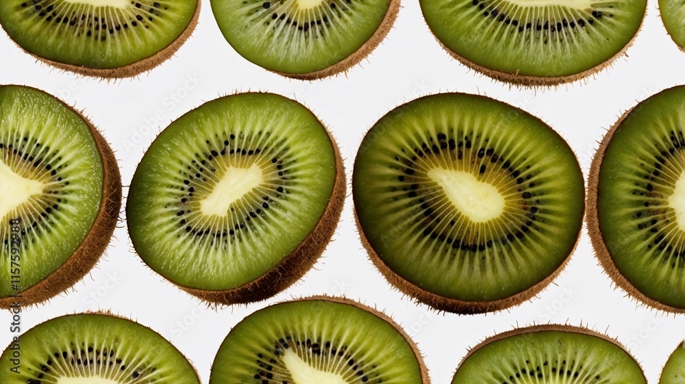 Fototapeta premium slices of kiwi