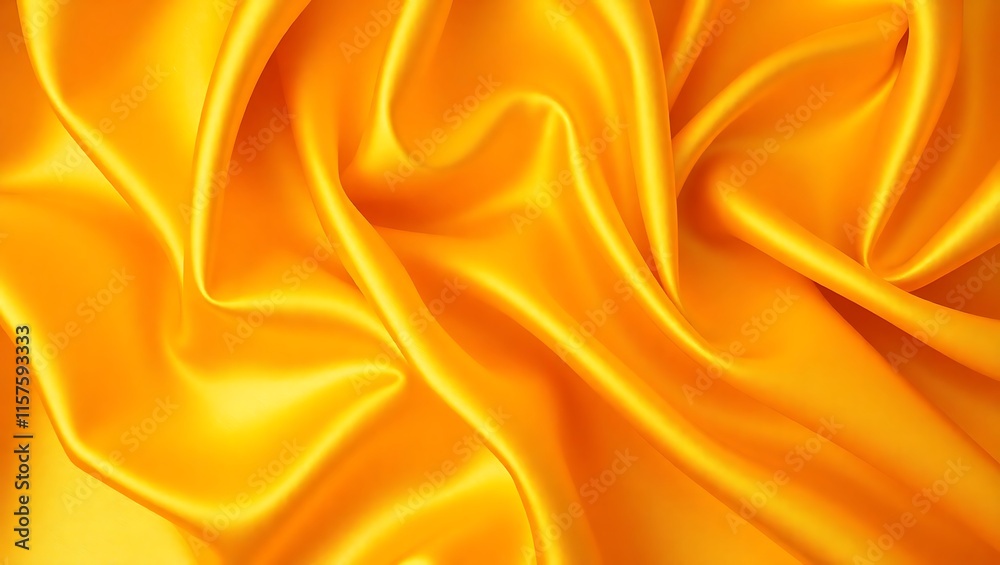 Fototapeta premium yellow silk background