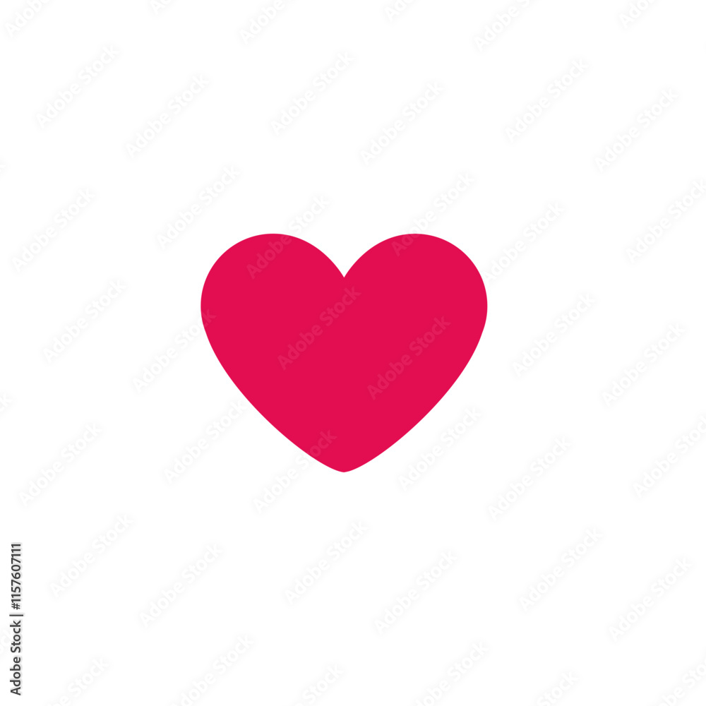 Heart Icon in Speech Bubble Design Heart Icon in Speech Bubble Design