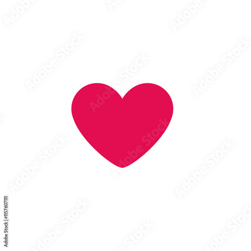 Heart Icon in Speech Bubble Design