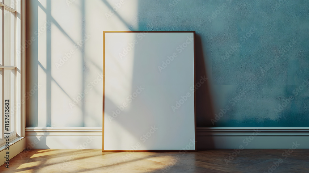 mock up window shadow light blank frame mock up window shadow light blank frame