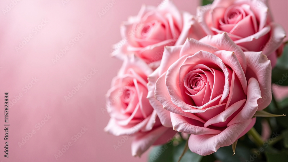Elegant Pink Rose Arrangement: Perfect for Wedding Invitations, Beauty Packaging, and Romantic Marketing Materials Elegant Pink Rose Arrangement: Perfect for Wedding Invitations, Beauty Packaging, and Romantic Marketing Materials