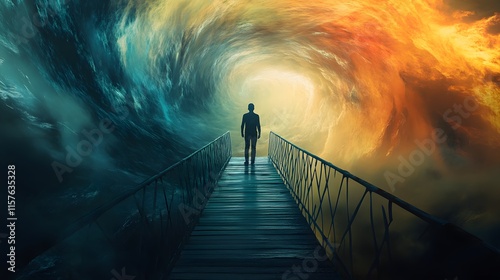 Bipolar Emotions: A Visual Representation of Light and Shadow