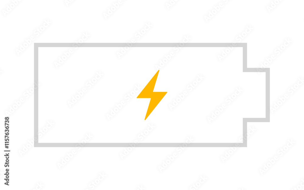 battery icon Horizontal vector illustration battery icon Horizontal vector illustration