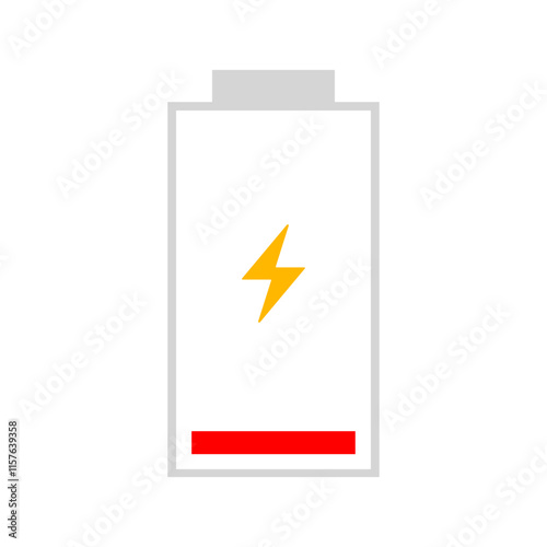 battery Charge icon Vertical vector illustration Free Download battery Charge icon Vertical vector illustration - GFXLoad