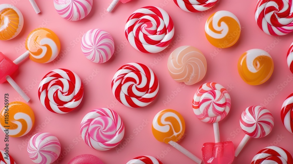 Sweet candy stripe pattern wallpaper Sweet candy stripe pattern wallpaper