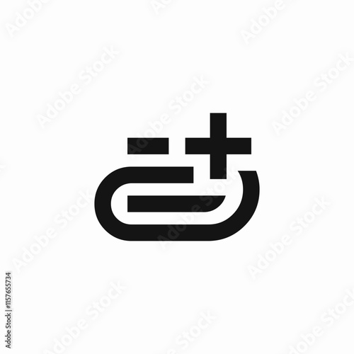 add attachment icon sign vector