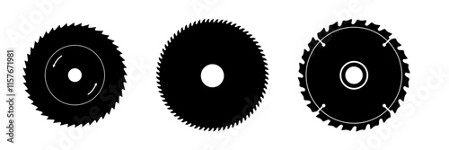 Circular saw blade - vector illustration