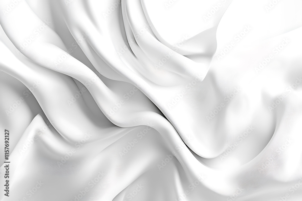 Obraz premium An abstract digital banner featuring a data connection theme in white and grey colors