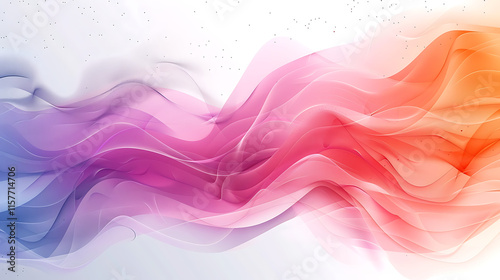 abstract background dynamic wave line effect fluid color gradient vector illustration wallpaper banner background card book illustration landing page modern 