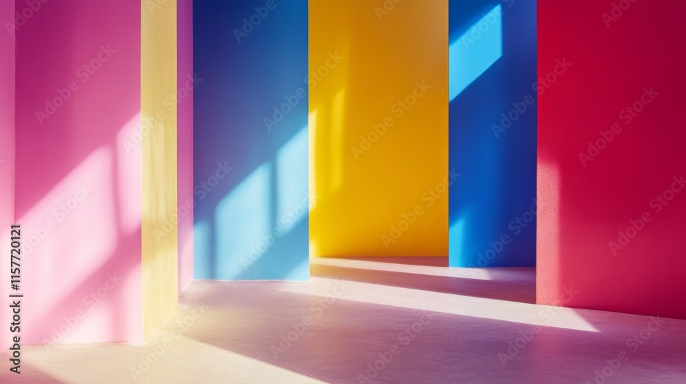 Vibrant Colors and Natural Light in Professional Setting Vibrant Colors and Natural Light in Professional Setting