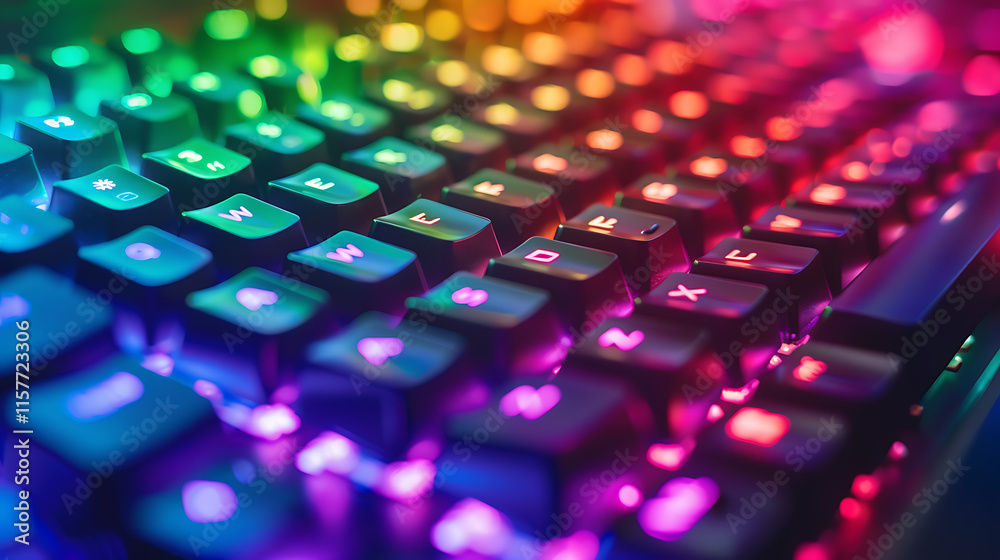cyber hacking and technology concept with neon computer keyboard glowing backlighting modern design internet video games perfect for stock image
cyber hacking and technology concept with neon computer keyboard glowing backlighting modern design internet video games perfect for stock image
