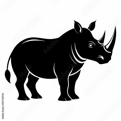 rhino vector illustration