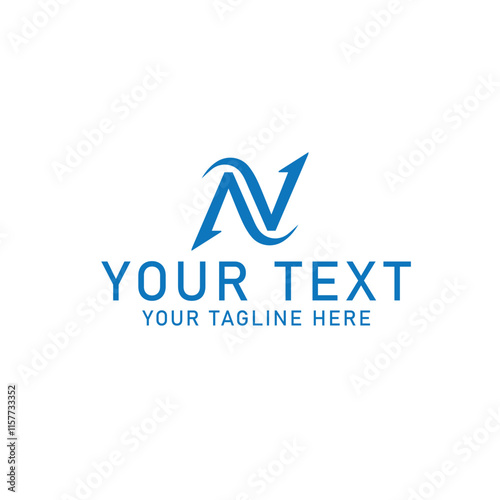 N Logo Business Logo Design