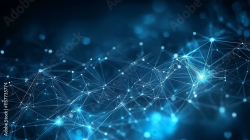Abstract network connection background