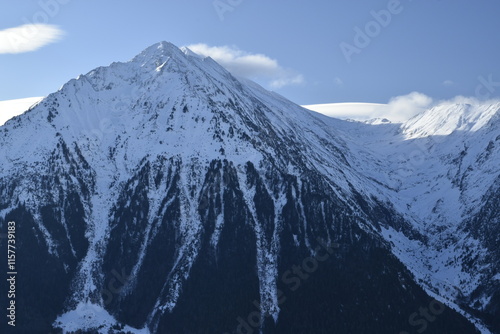station de ski de  Saint Lary Soulan en hiver
