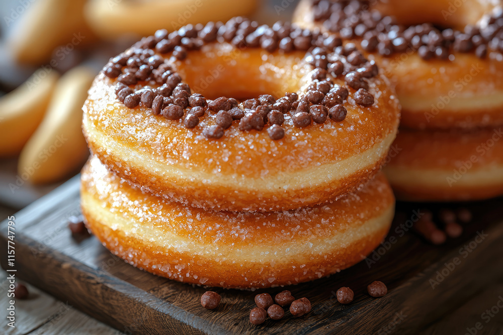 donuts on a plate donuts on a plate