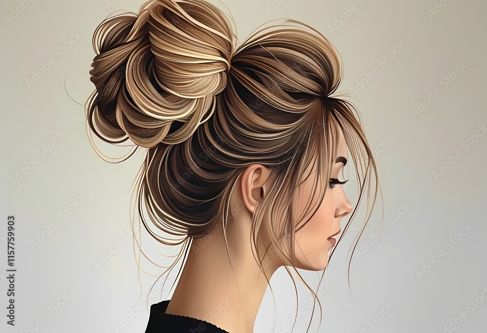 Naklejka premium updo