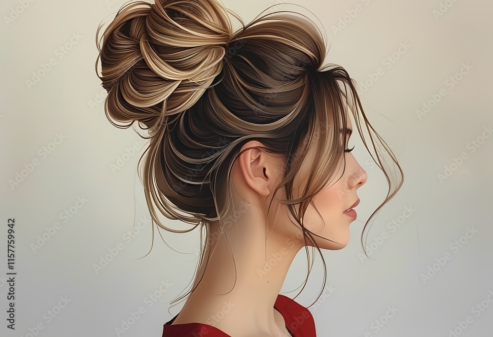 Naklejka premium updo