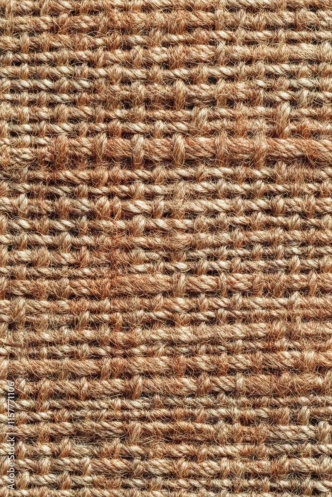 Jute fabric with natural brown tones and coarse woven texture, perfect for rustic eco-friendly and sustainable design projects
Jute fabric with natural brown tones and coarse woven texture, perfect for rustic eco-friendly and sustainable design projects