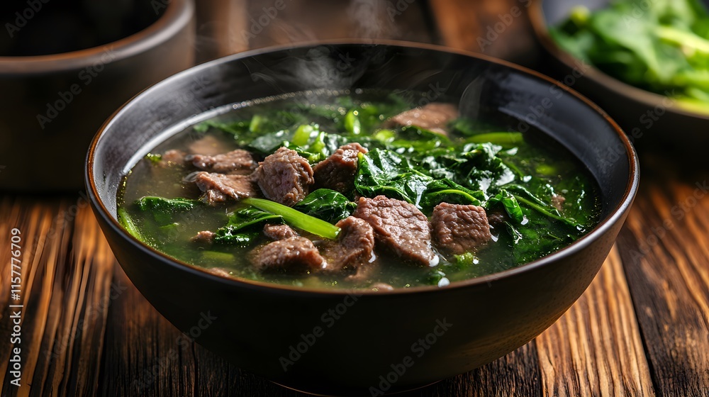 Beef and Spinach Soup Beef and Spinach Soup