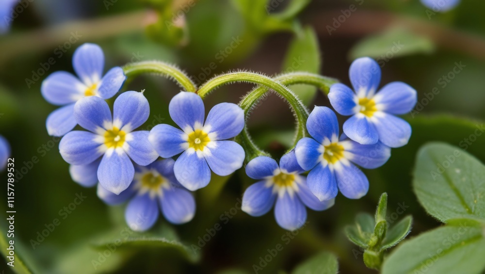 forget me not flowers , AI Generated. forget me not flowers , AI Generated.