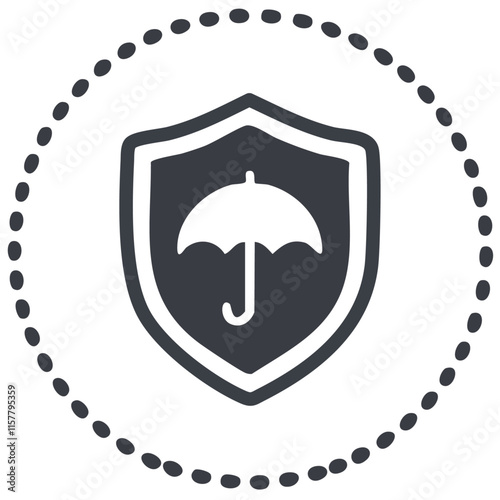 vector umbrella icon