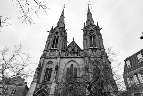The Sainte Segolene church ...