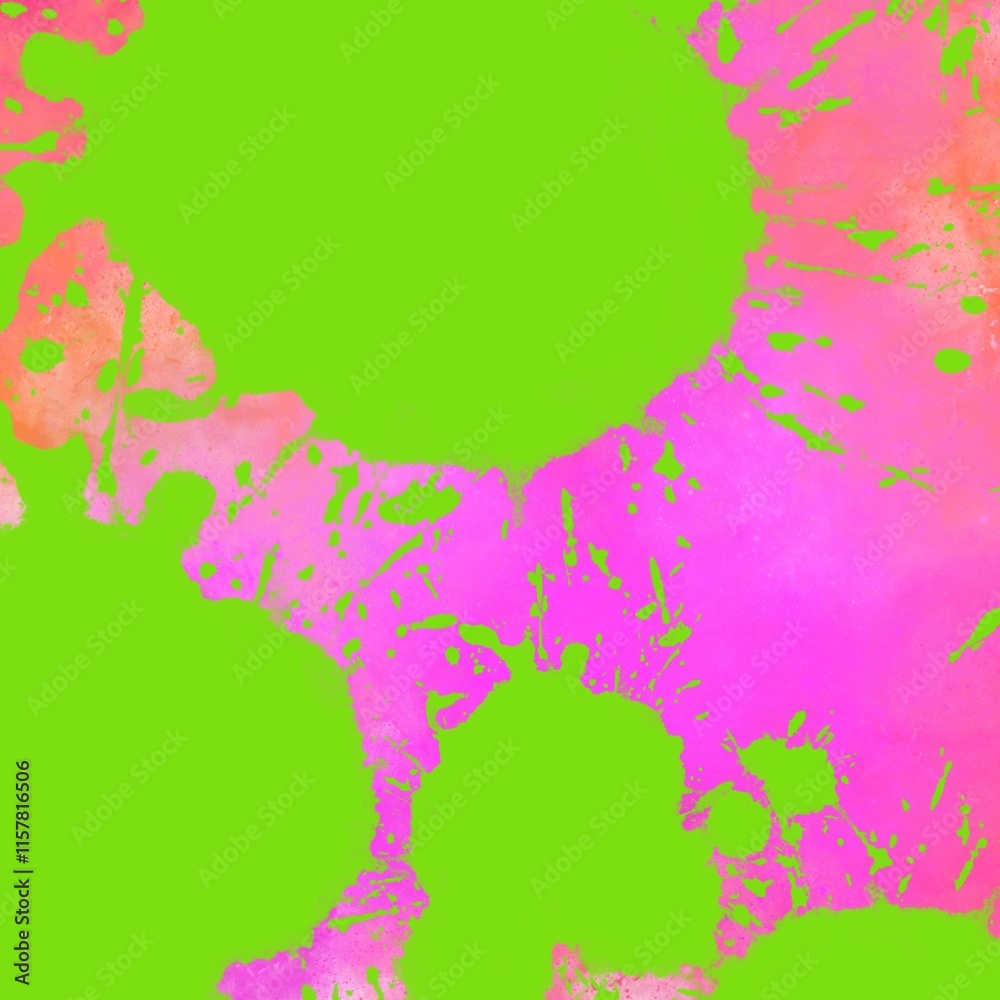 Obraz premium green splashes