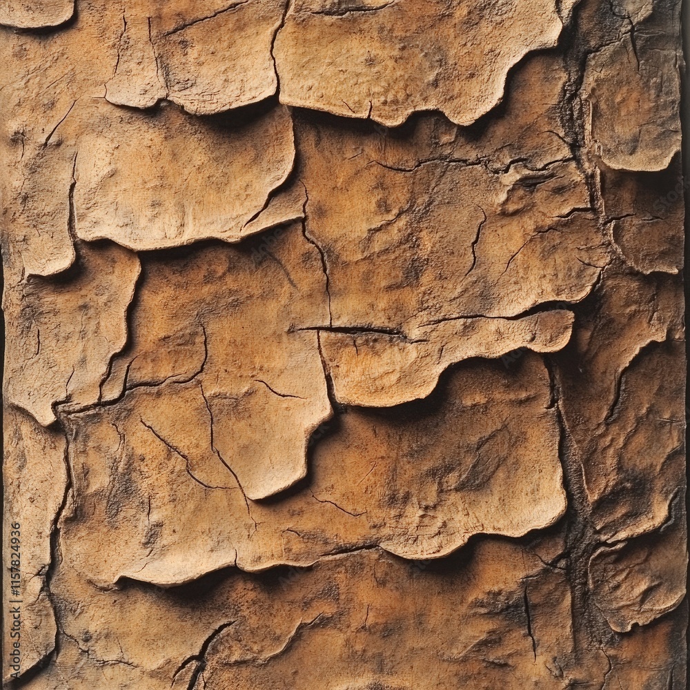 A piece of wood with a rough, textured surface A piece of wood with a rough, textured surface