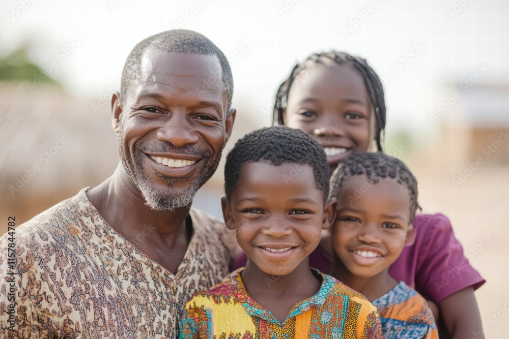 Cherished Moments Family Bonding in Vibrant Culture