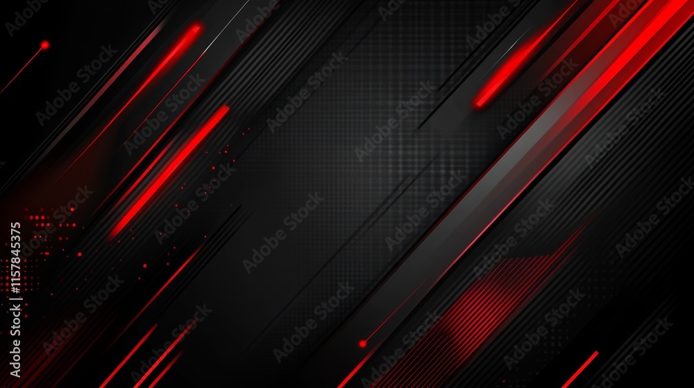 Abstract dark red and black background with diagonal lines and glowing effects. Abstract dark red and black background with diagonal lines and glowing effects.
