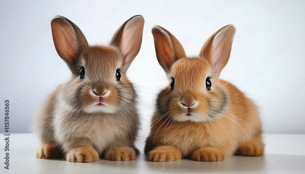 Obraz premium two rabbits