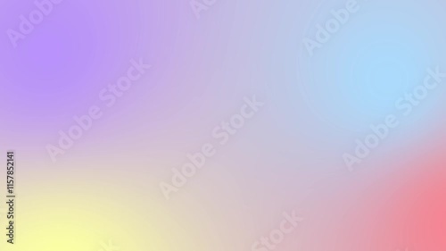 4K Seamless Colorful Gradient Abstract Loop Background with Flowing Shapes and Dynamic Motion