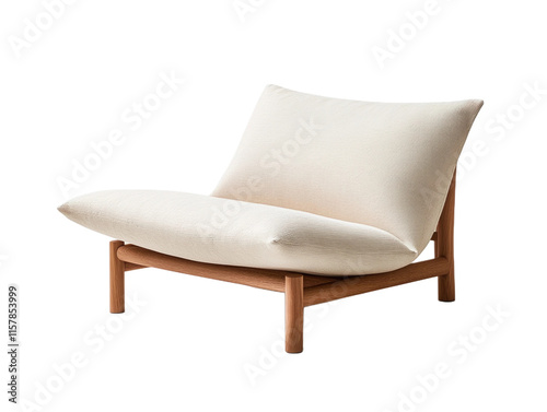 Elegant Japanese Zaisu Chair for serene interior spaces with minimalist design and traditional patterns photo