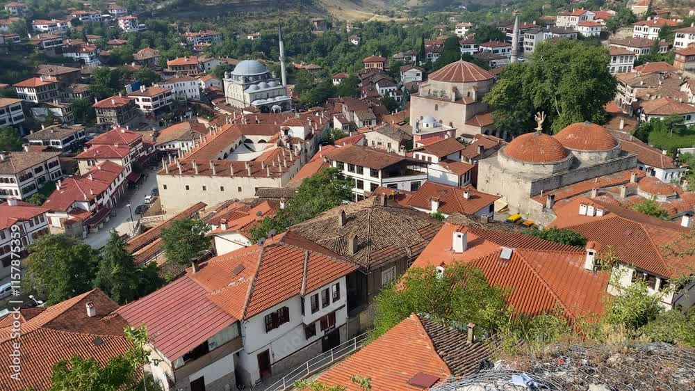 View from Safranbolu, Turkey. This town is on the UNESCO World Heritage List. View from Safranbolu, Turkey. This town is on the UNESCO World Heritage List.