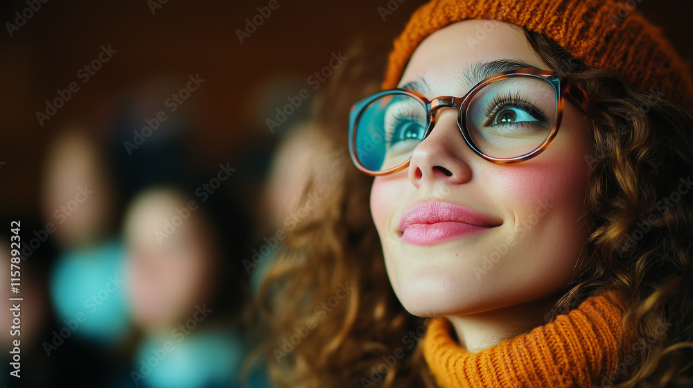 Diverse group of students actively participating in a classroom discussion during a lesson
