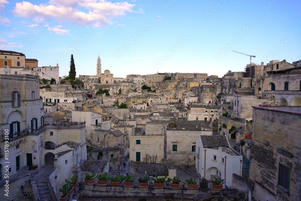 Obraz premium view of matera basilicata