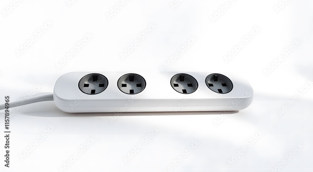 Panoramic 3D Power Strip Multiple Outlets Panoramic 3D Power Strip Multiple Outlets