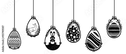 Eggs bunny - ester eggs - easter