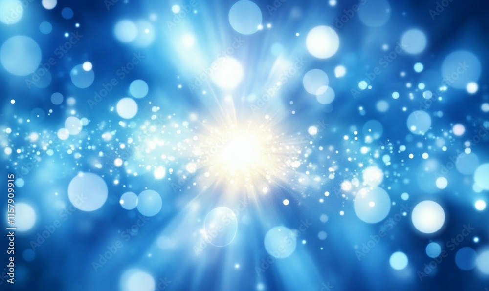 Obraz premium Blue white, color gradient rough abstract background shine bright light and glow template