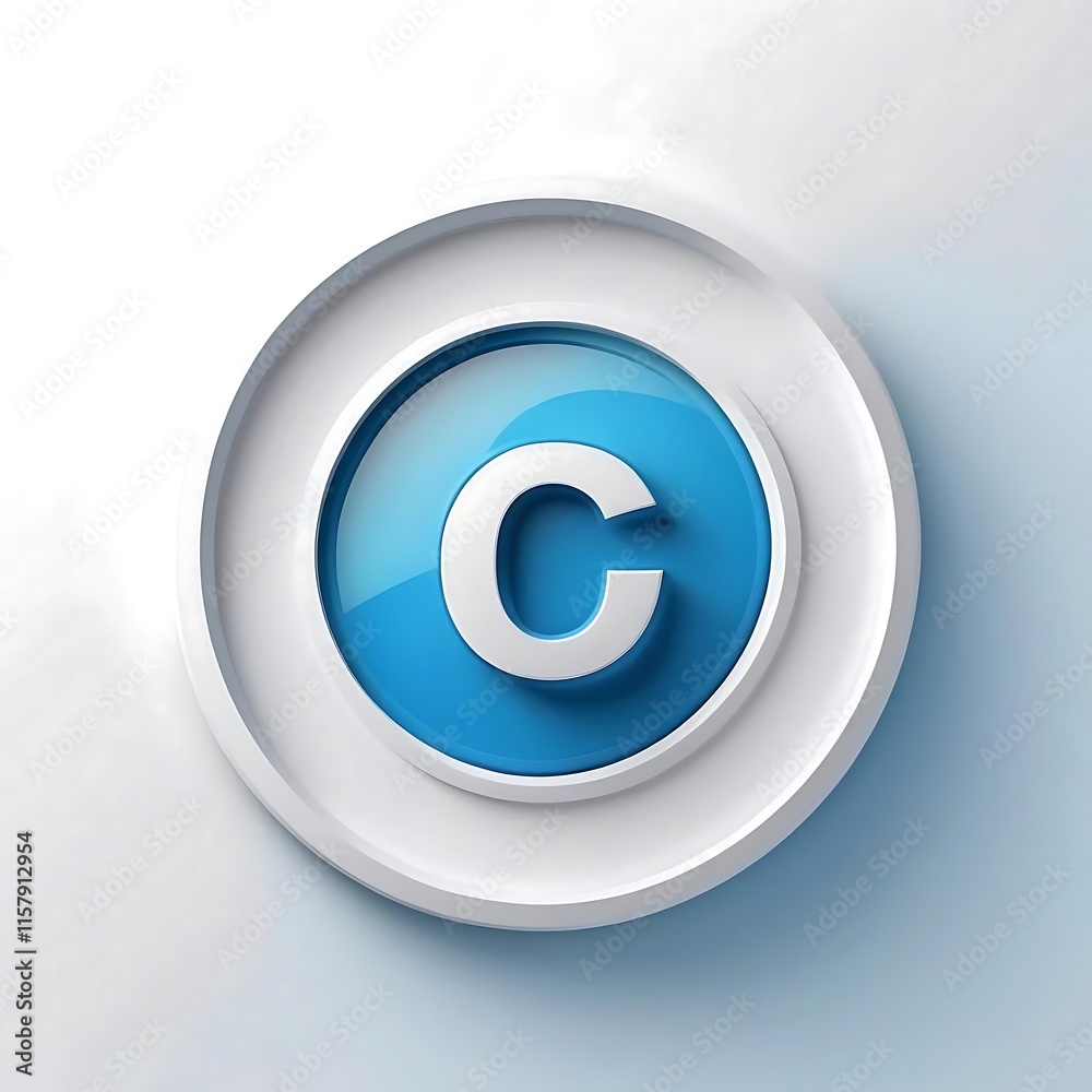 Copyright Symbol: A Modern and Clean Design Copyright Symbol: A Modern and Clean Design