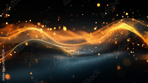 Bokeh abstract background - loop
