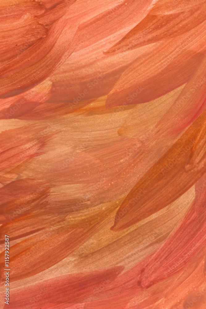 Obraz premium Red and brown acrylic background